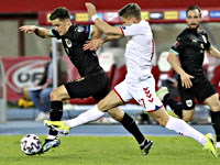 Соперники сборной Израиля: датчане разгромили австрийцев, забив 4 мяча за 15 минут