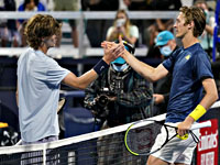 Андрей Рублев вышел в полуфинал турнира в Майами