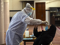 Минздрав Газы: при тестировании на коронавирус в 44% случаев за последние сутки результат был положительным