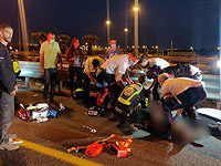 На 431-й трассе мотоциклист получил тяжелые травмы в результате ДТП