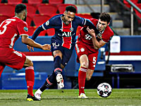 Неймар упустил множество голевых моментов. ПСЖ вышел в полуфинал Лиги чемпионов