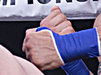 Удачный дебют в кулачных боях.