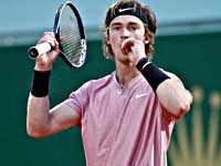 Андрей Рублев вышел в финал турнира в Монте-Карло