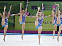 Кубок мира по художественной гимнастике. Израильтянки завоевали бронзовую медаль