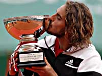 Финал турнира в Монте-Карло. Циципас победил Рублева