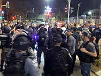 В Яффо происходят столкновения между митингующими арабами и полицией