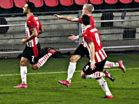 Чемпионат Нидерландов. Эран Заави забил победный гол