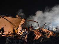 Последствия удара по цели в районе Латакии. 05 мая 2021 года