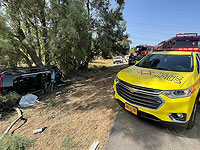 Под Ашкелоном перевернулся автомобиль, женщина в тяжелом состоянии