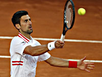 Рим. Новак Джокович победил Алехандро Давидовича