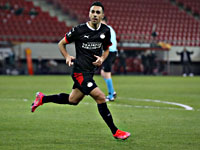 Чемпионат Нидерландов. Эран Заави забил гол