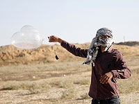 Пожарная служба: возгорания на границе с Газой не являются результатом запуска