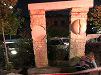 В Маалоте бетонная колонна упала на занимавшегося спортом подростка