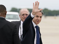 В Израиль прибыл государственный секретарь США Энтони Блинкен