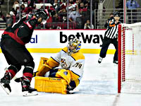 Шутаут Джека Кемпбелла. Дубль Якова Тренина