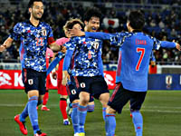 Отборочный матч чемпионата мира. Японцы забили 10 голов