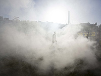 Тысячи болельщиков хайфской команды 