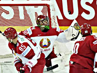 Чемпионат мира по хоккею. Россияне разгромили белорусов