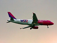 WizzAir анонсировал три новых авиамаршрута из Израиля