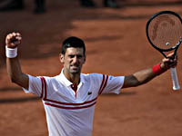 Новак Джокович вышел в третий круг Открытого чемпионата Франции