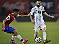 Отборочные матчи чемпионата мира. Лионель Месси забил гол