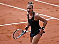 Действующая чемпионка Открытого чемпионата Франции выбыла в четвертьфинале