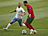 Криштиану Роналду забил. Португальцы разгромили сборную Израиля