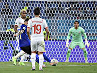 Джорджо Кьеллини установил рекорд и получил травму. Итальянцы первыми вышли в плэй-офф