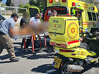 ДТП в районе Эльякима, тяжело травмирован мотоциклист