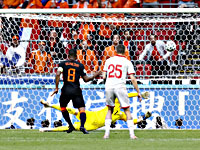 Голландцы разгромили македонцев в прощальном матче Горана Пандева