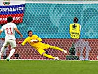 Испанцы победили сборную Швейцарии в серии пенальти