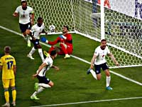 Англичане разгромили сборную Украины и вышли в полуфинал