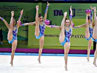 Художественная гимнастика  Минск. Израильтянки завоевали три медали