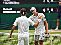 Сенсация. В четвертьфинале Уимблдона Роджер Федерер проиграл поляку