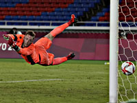 Олимпиада. Футбол. Бразильцы победили сборную Германии. Хет-трик Ришарлисона