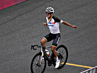 Олимпиада. Шоссейная велогонка. Победил эквадорец