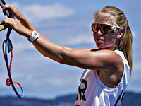 Олимпиада. RS:X. Во второй гонке Катя Спичаков заняла пятое место