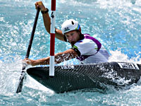 Олимпиада. Слалом на каноэ. Чемпионом стал словенец