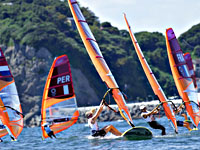 Олимпиада. RS:X. Катя Спичаков и Йоав Коэн занимают пятые места