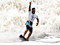 Олимпиада. Серфинг. Чемпионом стал бразилец