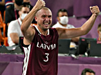 Олимпиада. Баскетбол 3х3. В финале латвийцы победили россиян
