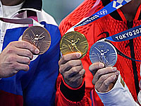 Олимпиада. Медальный зачет. Лидируют японцы, россияне на четвертом месте, израильтяне - на 57-м