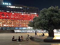 Мэрия Тель-Авива окрасилась в цвета флага Германии