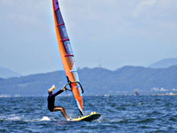 Олимпиада. RS:X. Катя Спичаков выиграла десятую гонку