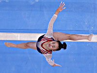 Олимпиада. Спортивная гимнастика. В многоборье победила американка. Россиянка на третьем месте