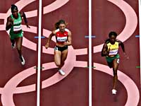 Олимпиада. Легкая атлетика. Израильтянка Диана Вайсман в полуфинал не вышла