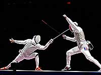 Олимпиада. Фехтование. В финале французские рапиристы победили сборную России
