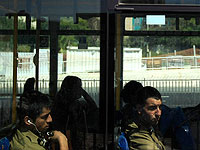 Автобус с бойцами