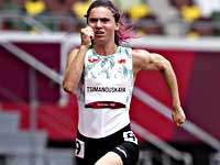 Легкоатлетка Кристина Тимановская: 