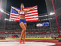 Олимпиада. В метании диска победила американка Валери Оллман